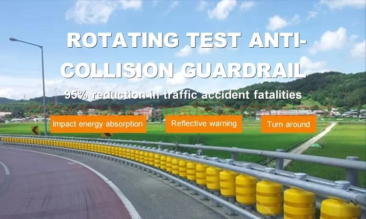 Foam/EVA Traffic Highway Used Safety Roller Barrier Safety Rolling Barrier